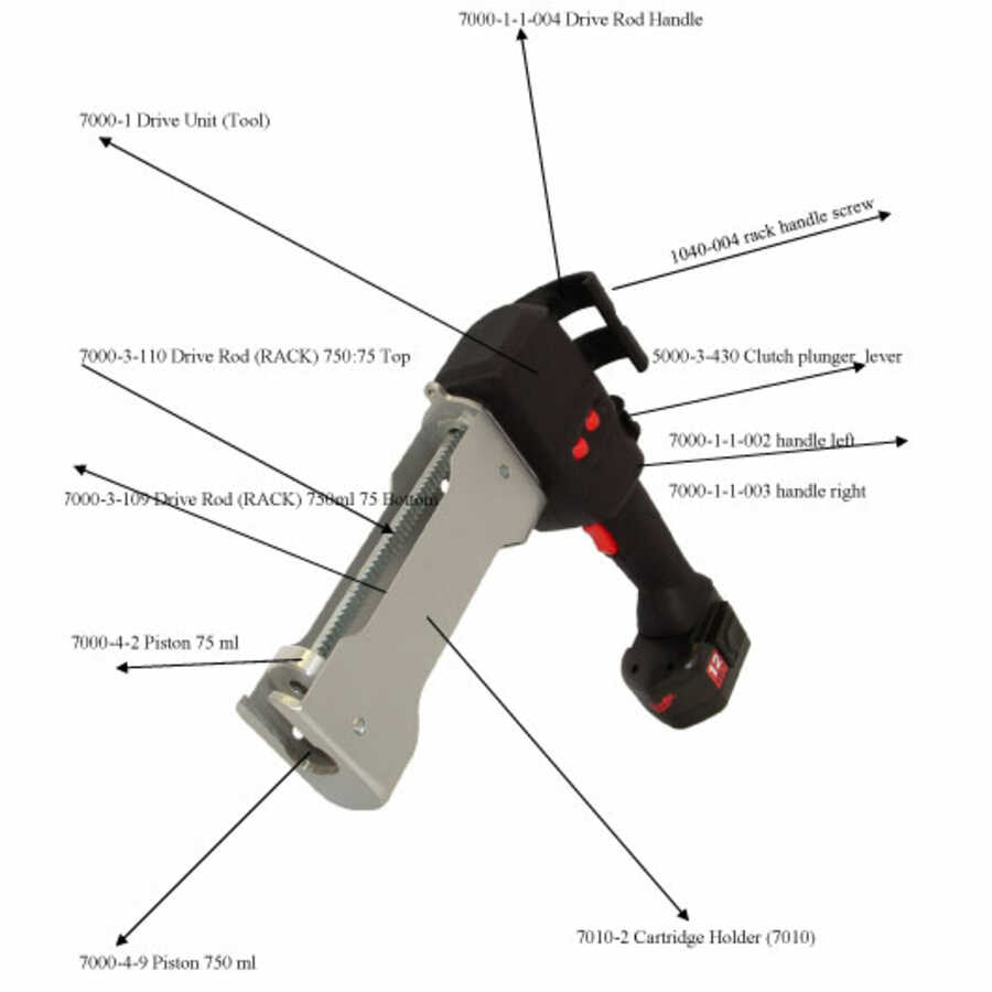 Drive Rod PP7010 Top - 750:75