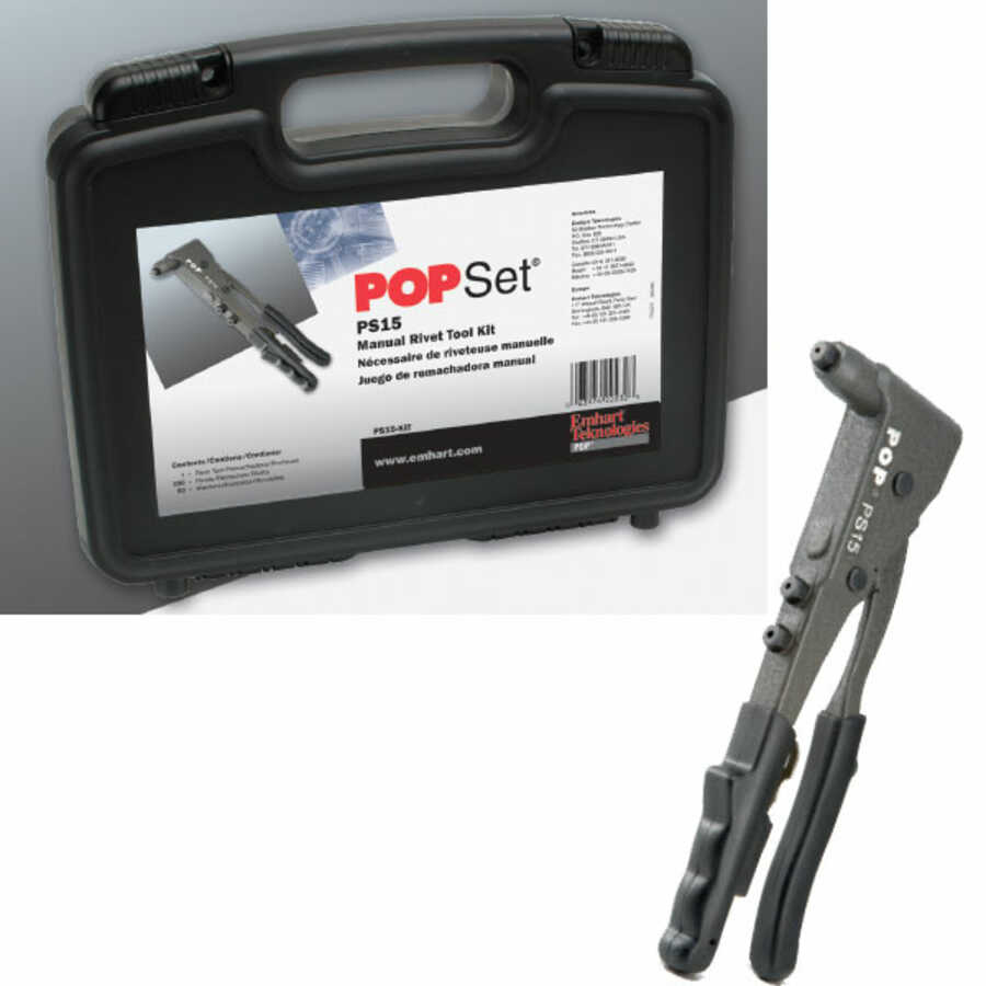 Plastic Rivet Tool Kit Heli Coil Products 60930KIT