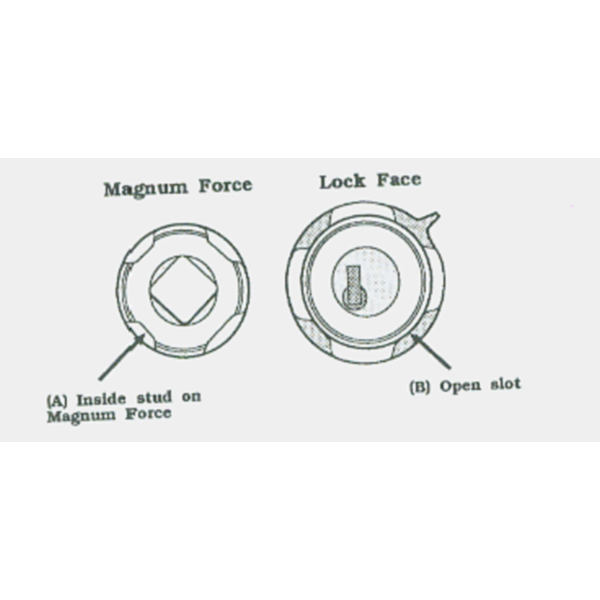 Lock Technology 74 GM Magnum Force Tool F & N Body LT-74