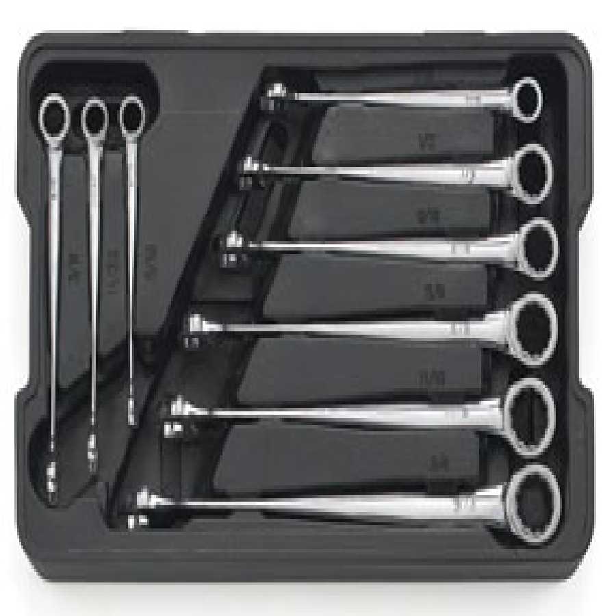Non-Ratcheting X-Beam SAE Set - 9-Pc