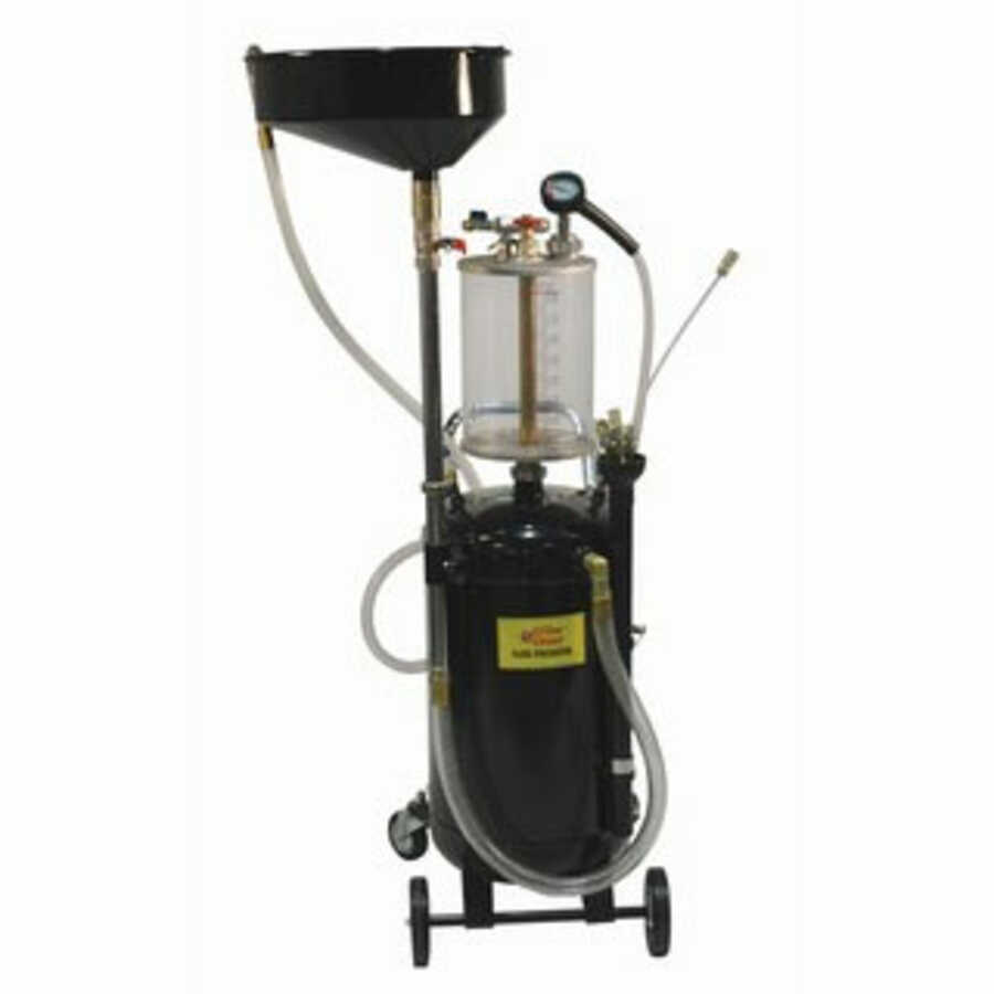 20-Gallon Fluid Evacuator & Oil Drain with Bowl