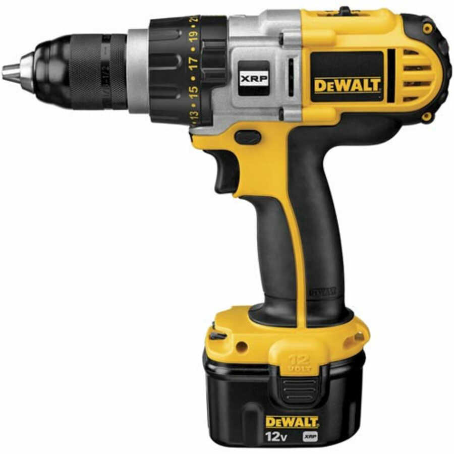 DeWALT DCD910KX 1/2 In 12V Cordless XRP Drill/Driver Kit