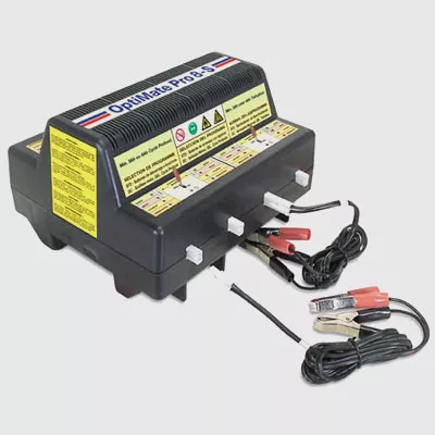TecMate TS-43 Optimate Pro 8-S 8-Bank Initializing Shop Ba