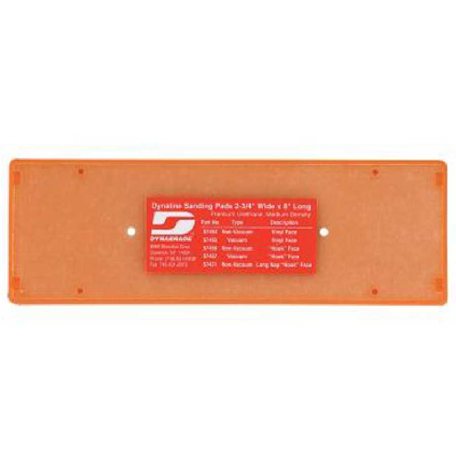 Dynaline PSA Sanding Pad 2-3/4 x 8 In for 10400