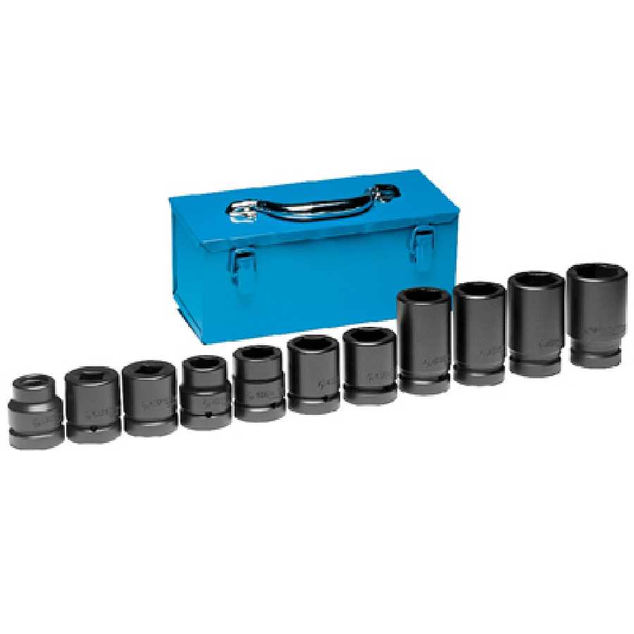 1 In Dr Metric Wheel Service Set - 11-Pc