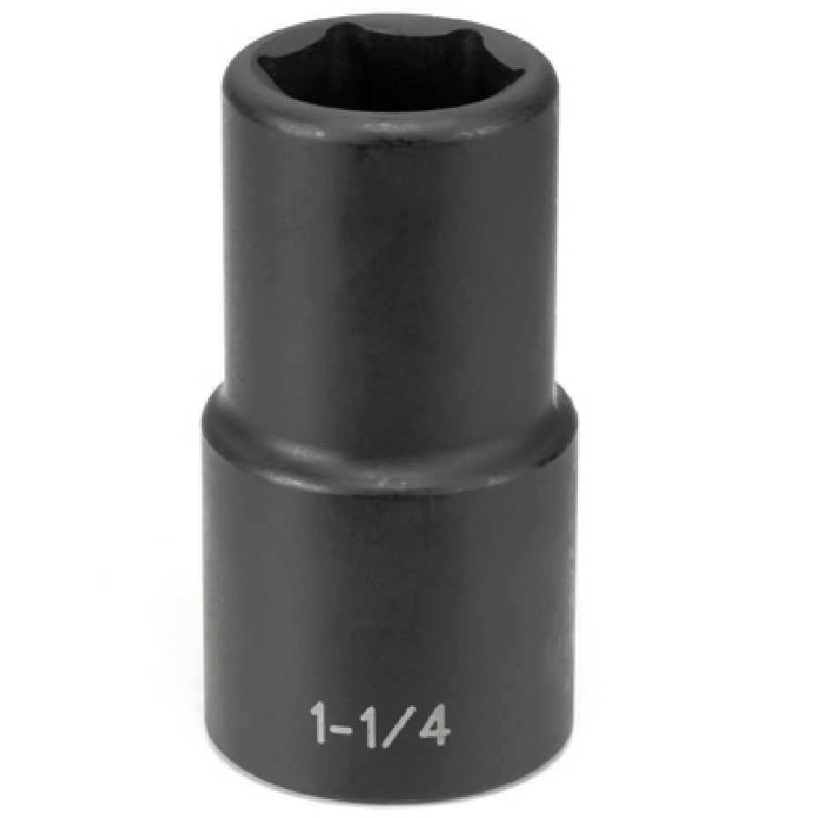 #5 Spline Drive Deep Thin Wall Impact Socket - 1-1/4 In