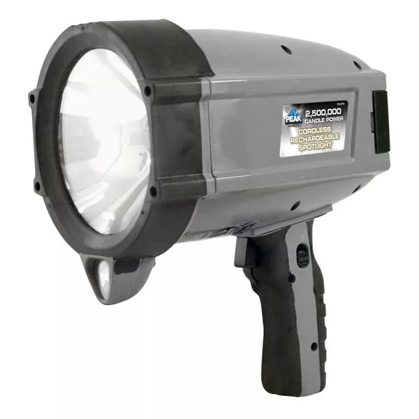 2.5 Million Candlepower Rechargable Spotlight