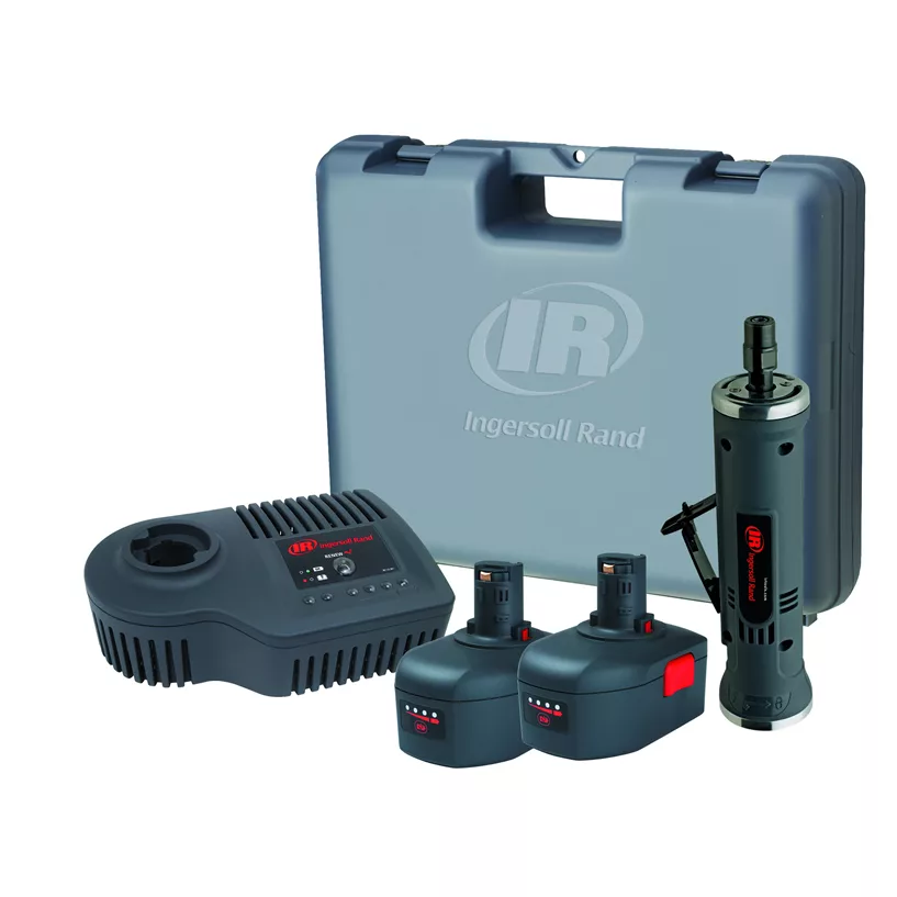 GS25 1/4 " Collet 14.4V Straight Die Grinder 2 Battery Ki