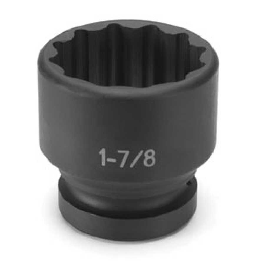 1" Drive x 2-1/8" Standard - 12 Point Impact Socket