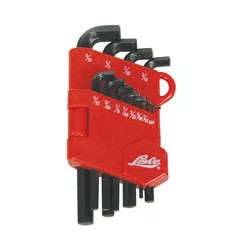 Short Head Hex Key Set Fractional 9pc.