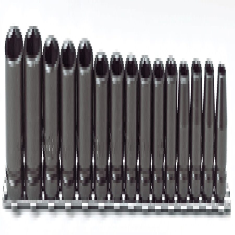 15-Piece 1/2" Drive 6-Point Metric Impact Socket Set