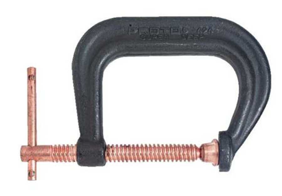 0" - 8" Standard Service Extra Deep Throat C-Clamp