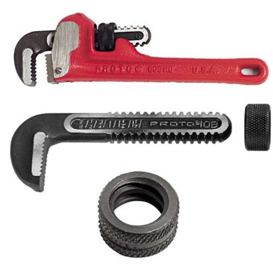 PROTO J836HD 36 Straight Pipe Wrench 5 Jaw Steel PROTO J836HD 36 Straight Pipe Wrench 5 Jaw Steel