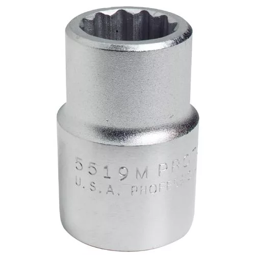 3/4" Drive 60mm 12-Point Metric Standard Length Hand Socket 3/4" Drive 60mm 12-Point Metric Standard Length Hand Socket