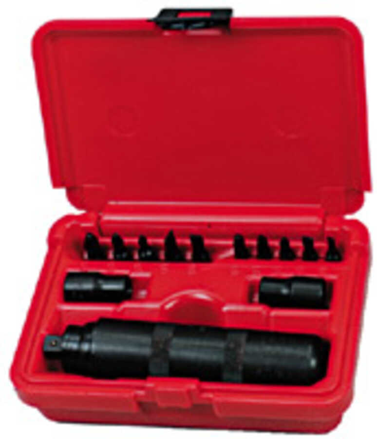 13-Piece 3/8" Drive Hand Impact Driver Set