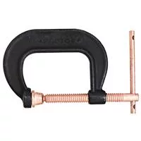 0" to 6" Standard Service Deep-Throat Splatter-Resistant C-Clamp