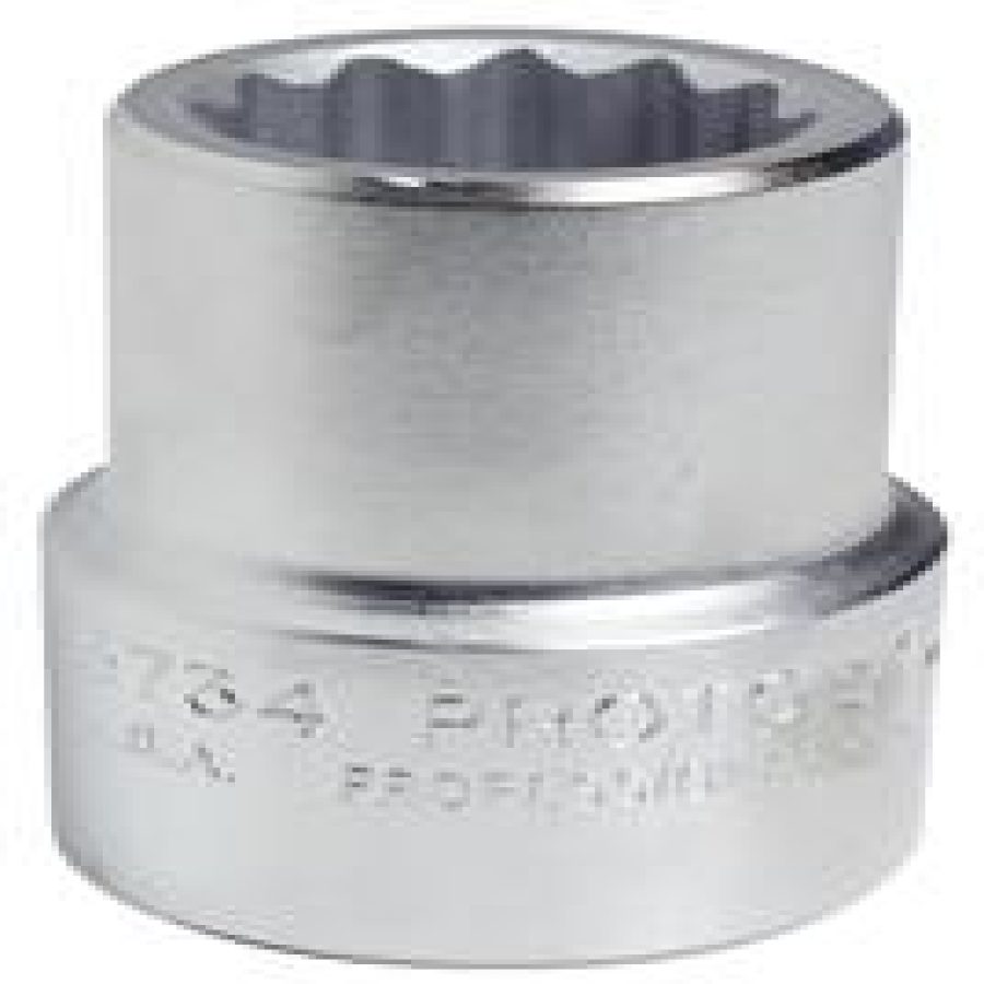 1" Drive 1-3/4" 12-Point Standard Length Hand Socket