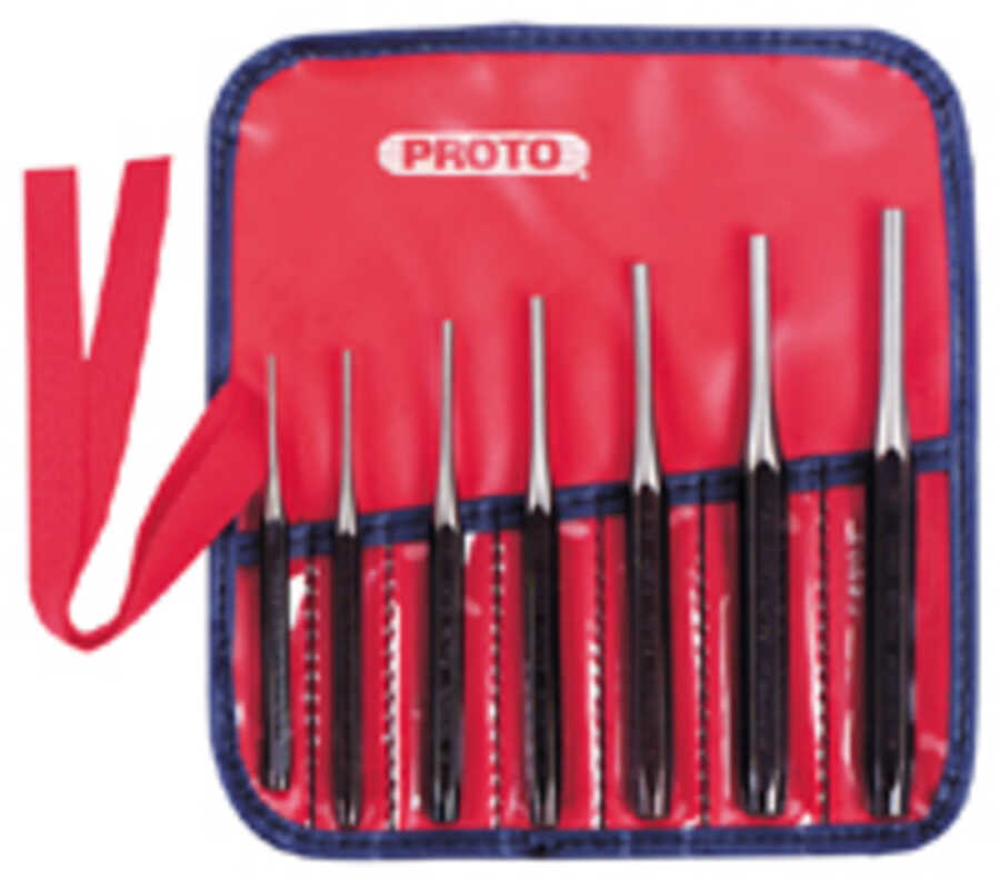 7-Piece Super-Duty Drive Pin Punch Set