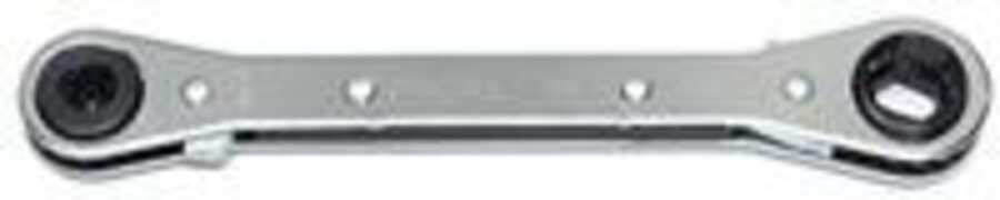 1/4"-3/16" Sq Refrigeration Ratcheting Box Wrench