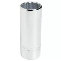1/2" Drive 1-1/16" 12-Point Deep Length Hand Socket 1/2" Drive 1-1/16" 12-Point Deep Length Hand Socket