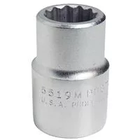 Stanley Proto 3/8 Drive Socket - 25mm 12 Point Professional Grade, Made In USA