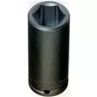 1/2" Drive 1" 6-Point Deep Length Impact Socket