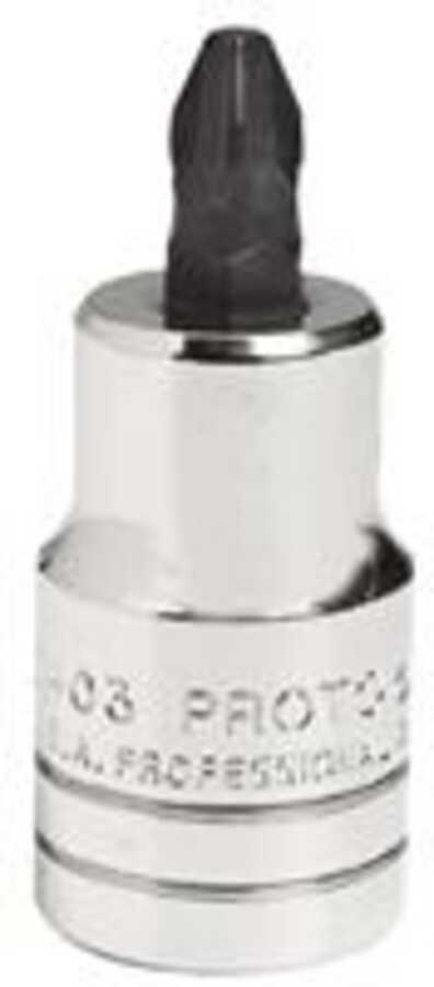 1/2" Drive No. 2 Phillips Screwdriver Bit