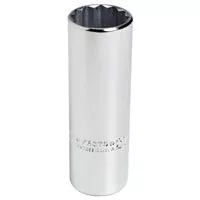1/2" Drive 20mm 12-Point Metric Deep Length Hand Socket 1/2" Drive 20mm 12-Point Metric Deep Length Hand Socket