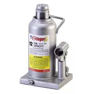 Stinger Low Profile Hydraulic Bottle Jack - 12 Ton