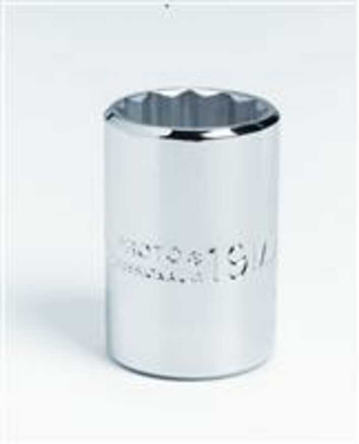 1/2" Drive 27mm 12-Point Metric Standard Length Hand Socket