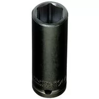 1/2" Drive 19mm 6-Point Metric Deep Length Impact Socket 1/2" Drive 19mm 6-Point Metric Deep Length Impact Socket