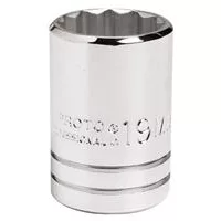1/2" Drive 25mm 12-Point Metric Standard Length Hand Socket 1/2" Drive 25mm 12-Point Metric Standard Length Hand Socket