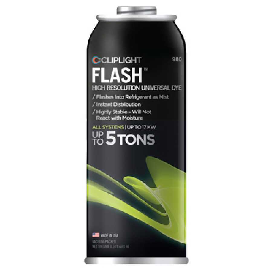 Flash Universal UV Dye for HVAC Leak Detection