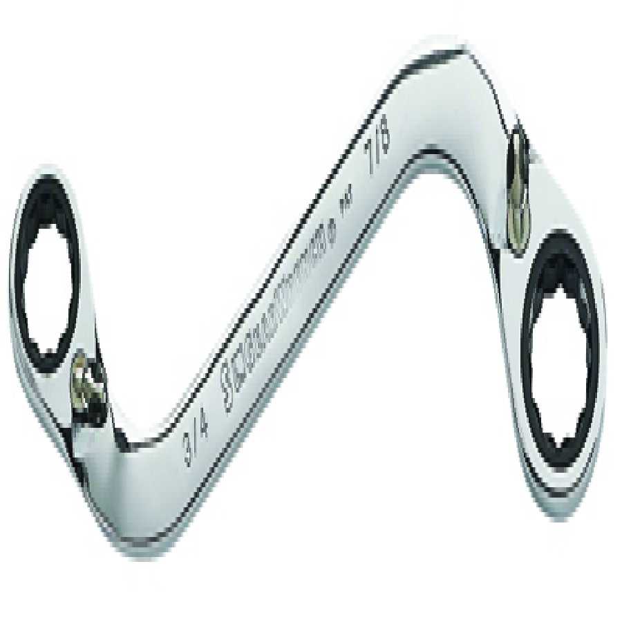 S-Shape Ratcheting Wrench