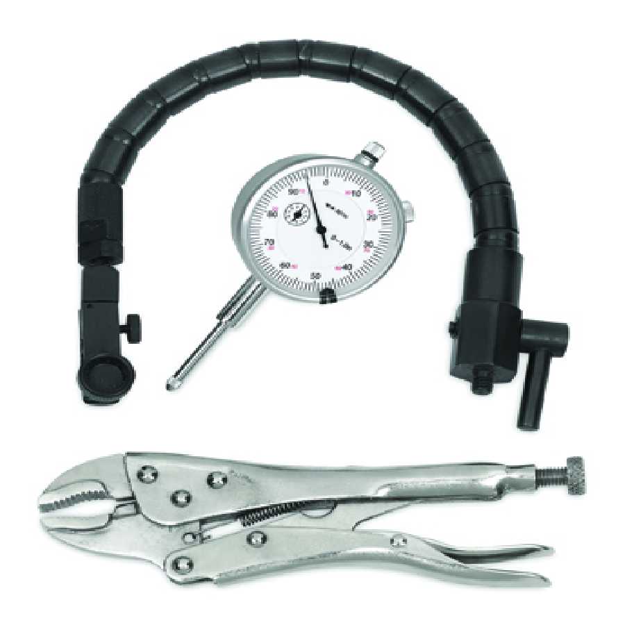 Rotor/Ball Joint Set with Locking Pliers