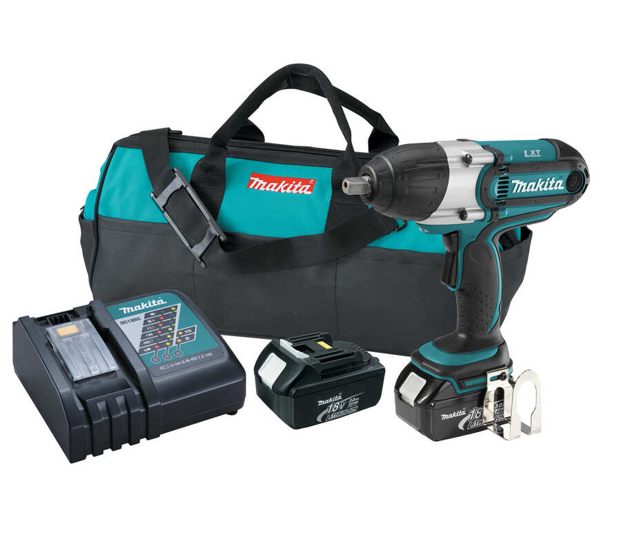 18V LXT Lithium-Ion Cordless 1/2" High Torque Impact Wrench Kit