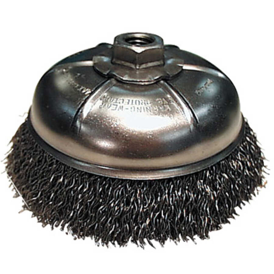 6" Crimped Cup
