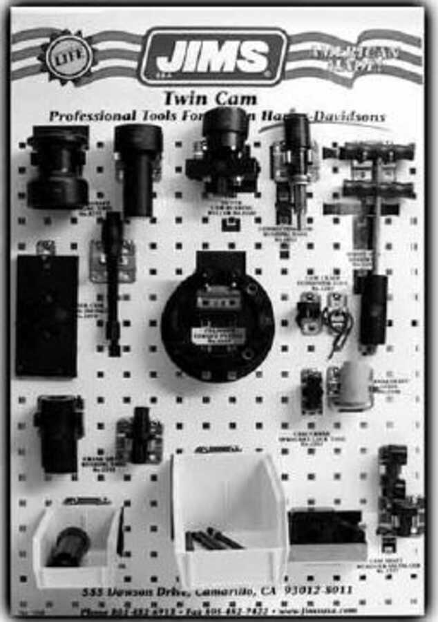 Twin Cam Tool Board Kit