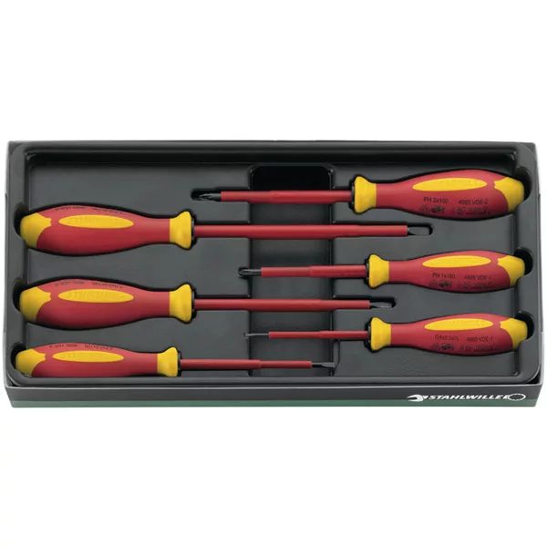 4695 VDE DRALL Screwdriver Set - 6-Pc 4695 VDE DRALL Screwdriver Set - 6-Pc
