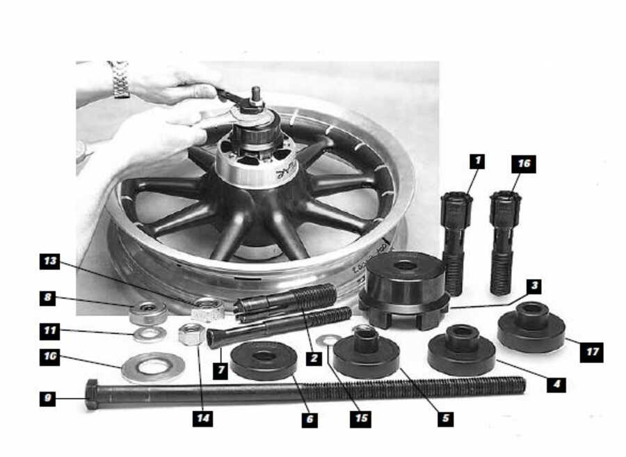 Late Sealed Wheel Bearing and Installer Kit