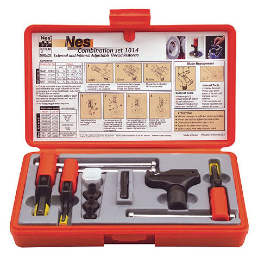 Combination Thread Repair Kit - External 6-19mm 1/4-3/4 In