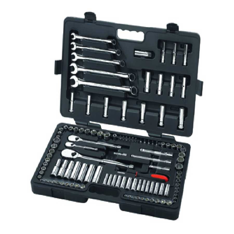 118 Pc. SAE/METRIC 6 & 12 Pt. Standard Socket Set MULTI DRIVE