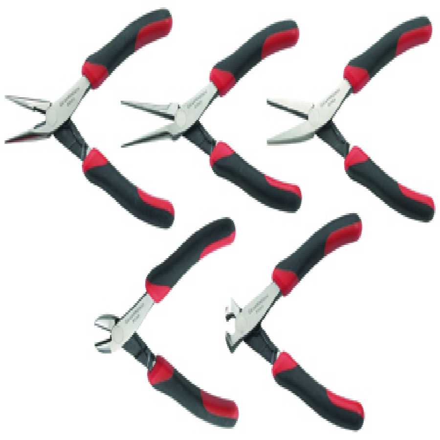 5 Pc. Mixed Mini Pliers Set