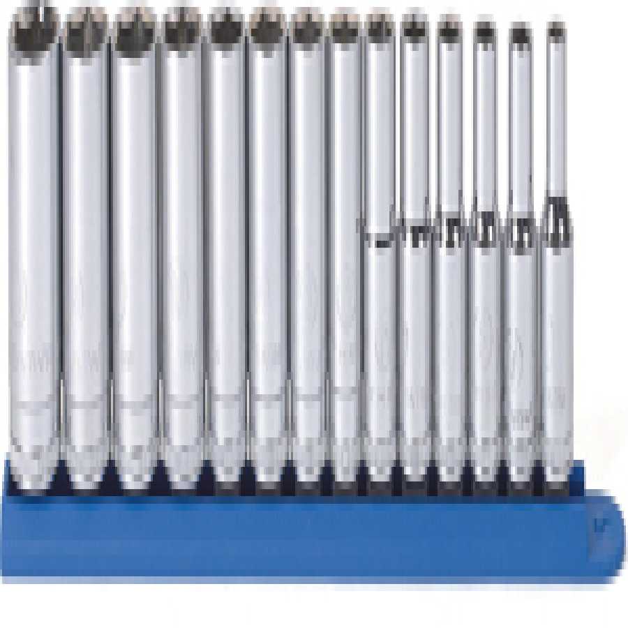 14 Pc. METRIC 6 Pt. Deep Socket Set 3/8" DRIVE