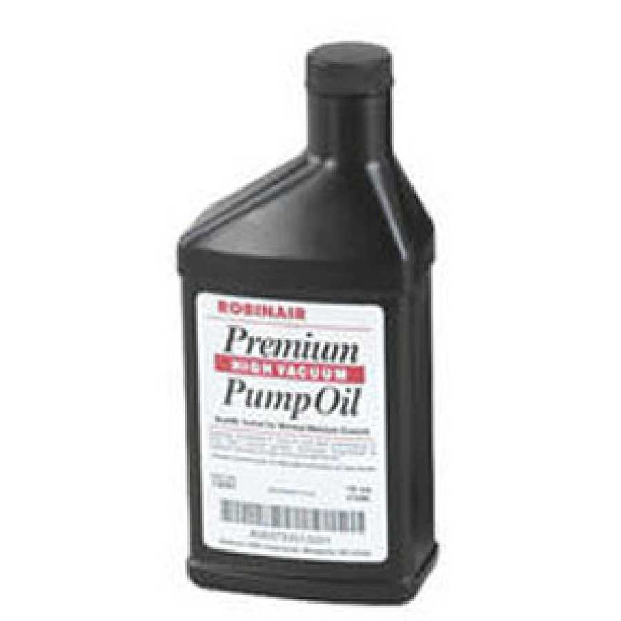 Premium High Vacuum Pump Oil 16 Oz 12/Case