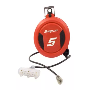 c. 16/3 SJTW Extension Cord, 30 Ft, Clear Lighted T-Tap, Co
