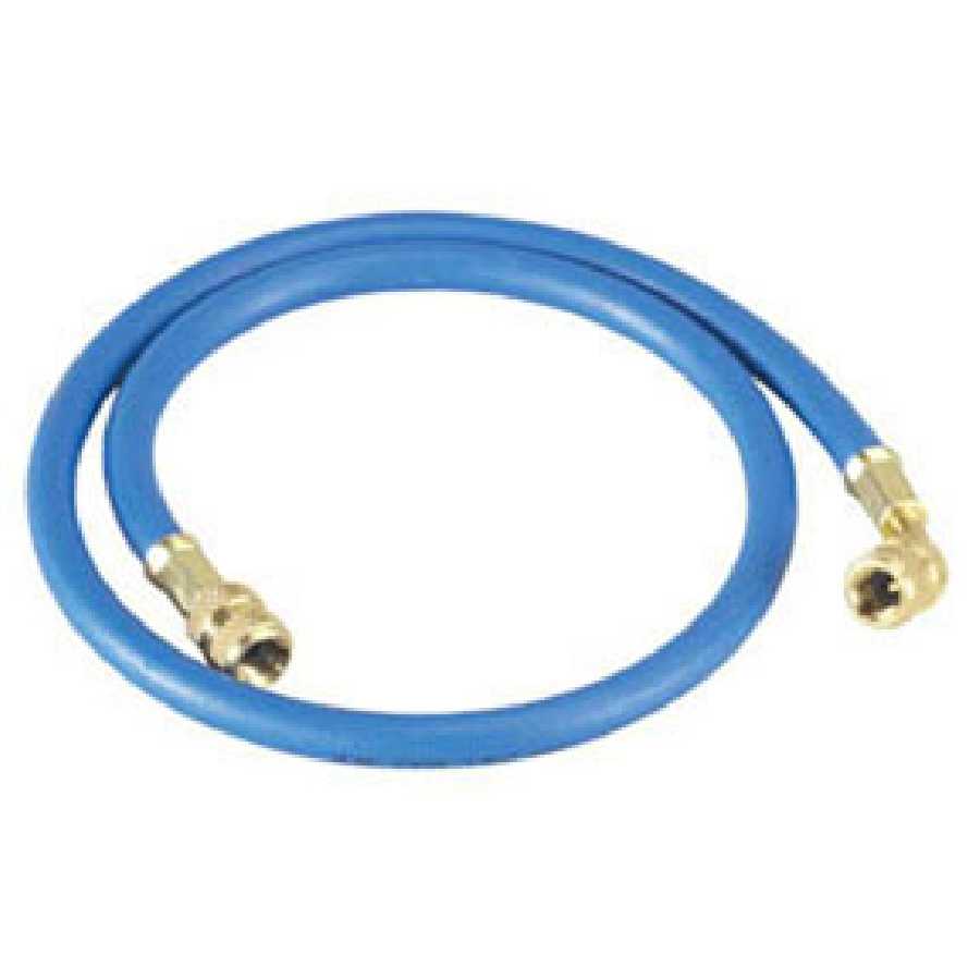 R134A Blue Quick-Seal Enviro-Guard Tank Hose - 36 In