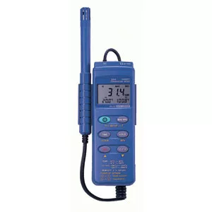 Dual Channel Data Logging Thermo-Hygrometer w/ RS-232