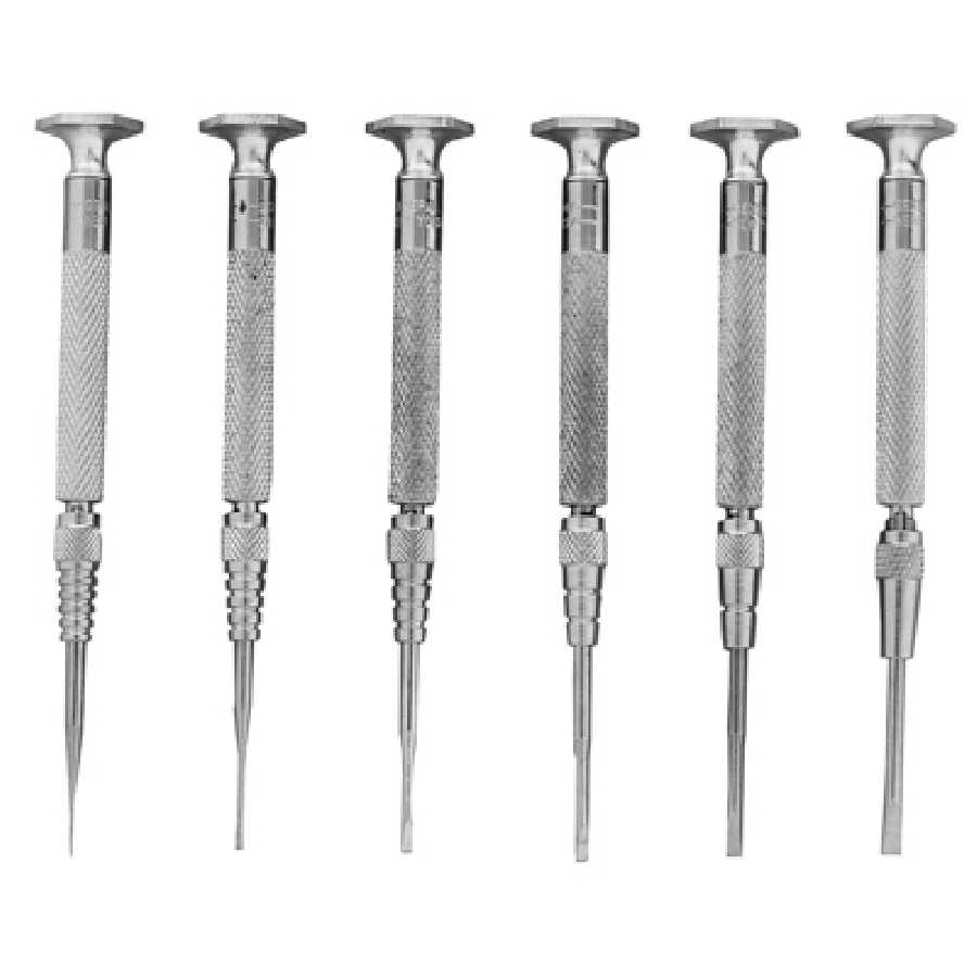 Jeweler's Screwdrivers Set - 6-Pc
