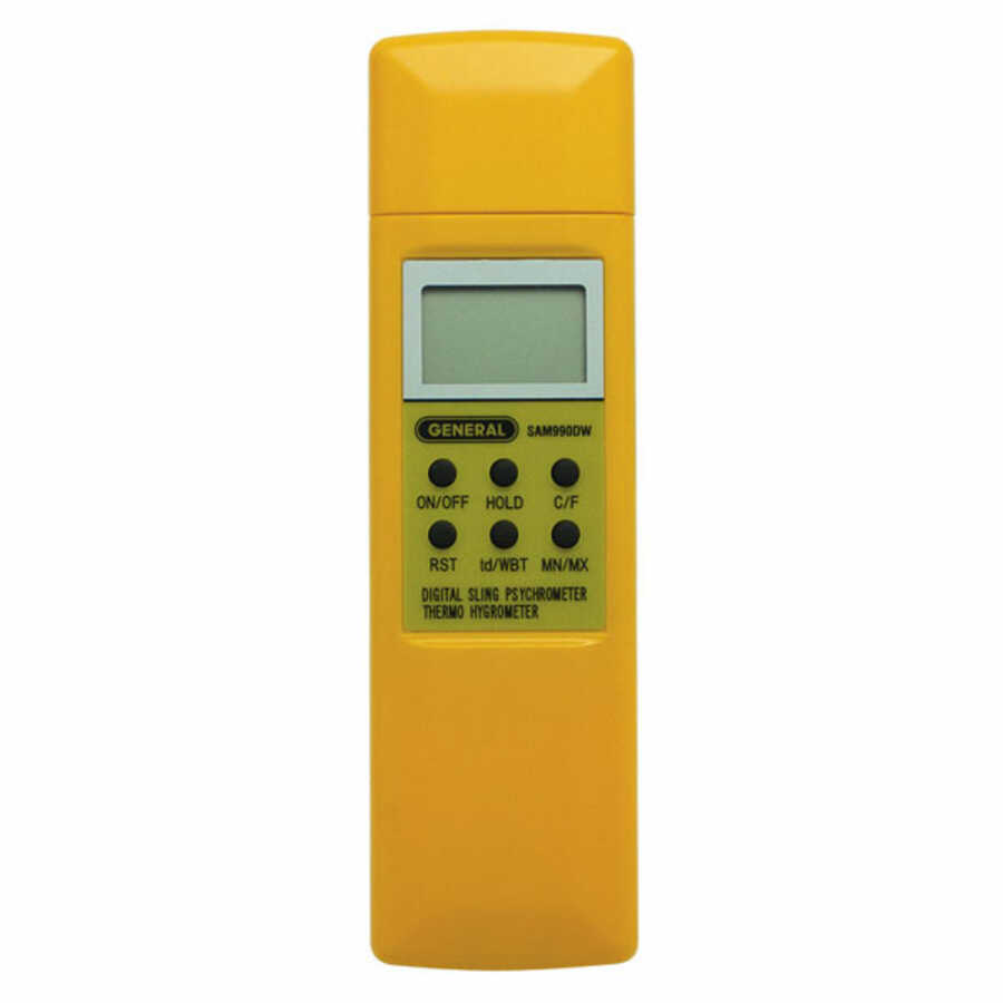 Digital Psychrometer w/ Dew Point & Wet Bulb